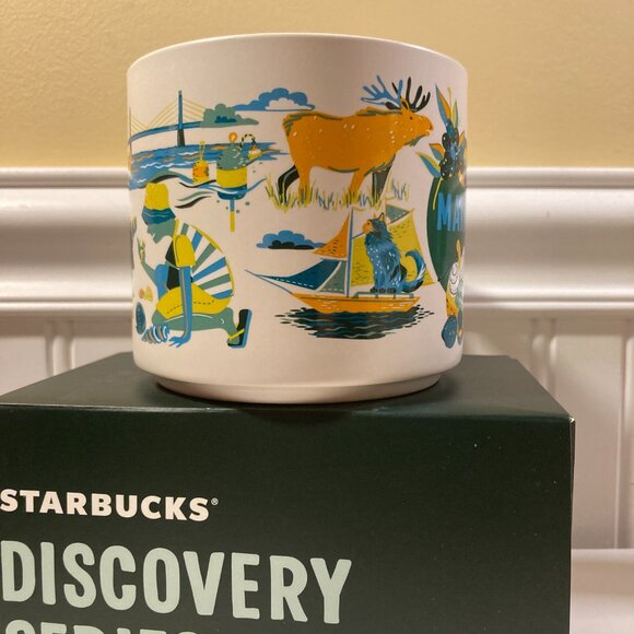 Starbucks Discovery Series 14oz Mug Maine New In Box Hard To Find - Picture 4 of 5